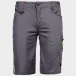 Работен къс панталон PRISMA LIGHT STRETCH LIGHT GREY – работно облекло с високо качество и комфорт Работен къс панталон PRISMA LIGHT STRETCH LIGHT GREY – работно облекло с високо качество и комфорт
