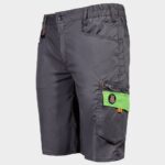 Работен къс панталон PRISMA LIGHT STRETCH LIGHT GREY – работно облекло с високо качество и комфорт Работен къс панталон PRISMA LIGHT STRETCH LIGHT GREY – работно облекло с високо качество и комфорт