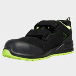 Работни сандали JETT S1PS ESD BLACK/GREEN – работно облекло с високо качество и комфорт