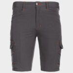 Работен къс панталон VIGOR GREY/ORANGE – работно облекло с високо качество и комфорт