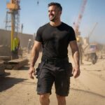 Работен къс панталон TASK BLACK - Image 2