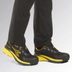 Работни обувки DIADORA VORTEX DA2 LOW S3S SC SR HRO ESD BLACK/YELLOW – защитни работни обувки S3 за професионална употреба