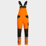 Работен полугащеризон REVOLT HV 4STRETCH ORANGE – работно облекло с високо качество и комфорт