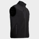 Работен софтшел елек REEF PAD SOFTSHELL BLACK – работно облекло с високо качество и комфорт