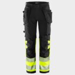 Работен панталон FRISTADS CRAFTSMAN HV YELLOW/BLACK – работно облекло с високо качество и комфорт