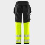 Работен панталон FRISTADS CRAFTSMAN HV YELLOW/BLACK – работно облекло с високо качество и комфорт