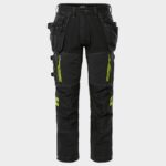 Работен панталон FRISTADS CRAFTSMAN STRETCH BLACK – работно облекло с високо качество и комфорт