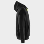 Суитшърт FRISTADS HOODED STRETCH BLACK – работно облекло с високо качество и комфорт