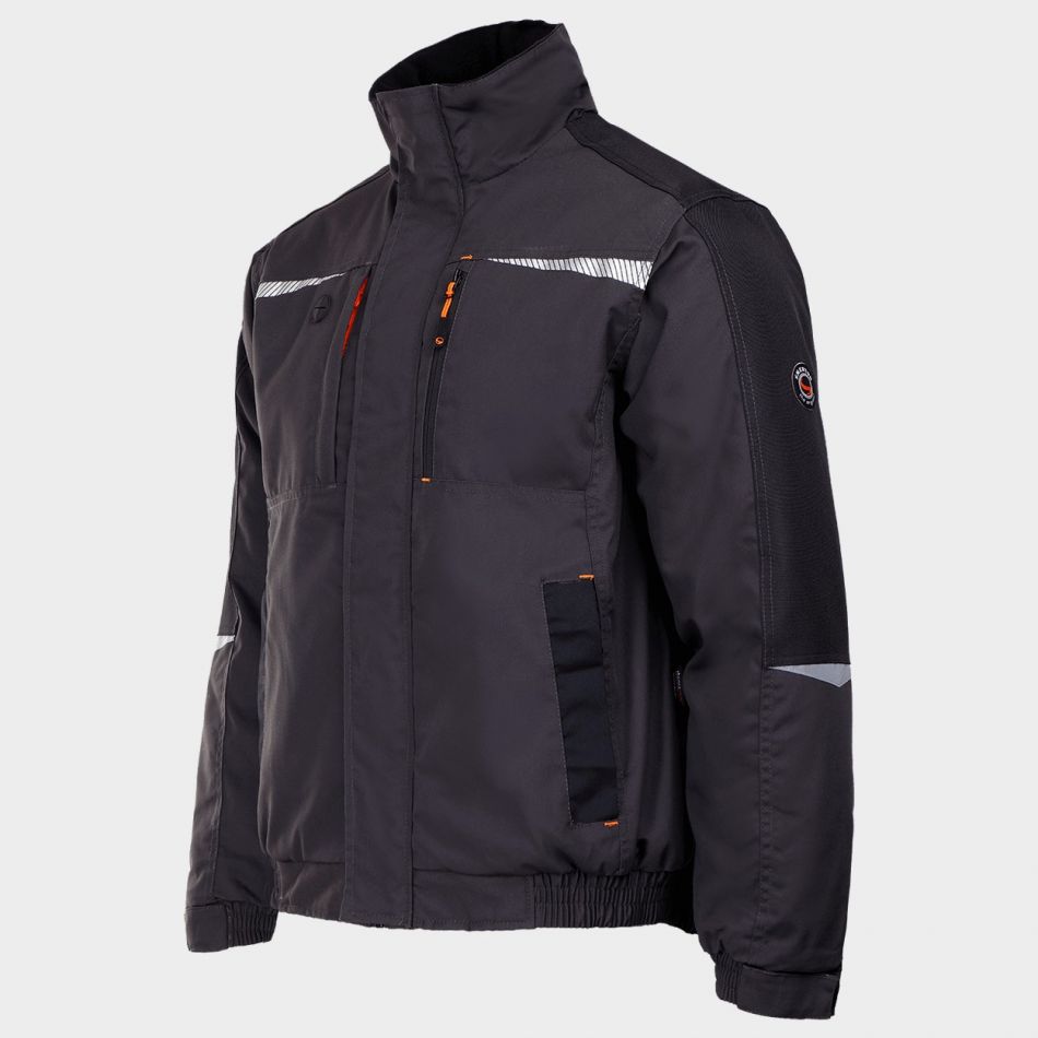 Работно яке KASTOR T/C WINTER GREY/BLACK/ORANGE – работно облекло с високо качество и комфорт Работно яке KASTOR T/C WINTER GREY/BLACK/ORANGE – работно облекло с високо качество и комфорт