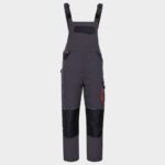 Работен полугащеризон KASTOR T/C WINTER GREY/BLACK/ORANGE – работно облекло с високо качество и комфорт