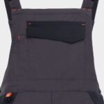 Работен полугащеризон KASTOR T/C WINTER GREY/BLACK/ORANGE – работно облекло с високо качество и комфорт