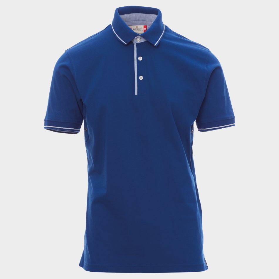 Тениска с яка PAYPER CAMBRIDGE ROYAL BLUE – работно облекло с високо качество и комфорт Тениска с яка PAYPER CAMBRIDGE ROYAL BLUE – работно облекло с високо качество и комфорт