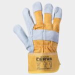 Ръкавици от кожа и плат MIZAR – работно облекло с високо качество и комфорт