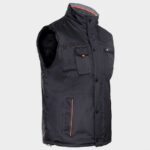 Работен елек PRESTON BLACK – работно облекло с високо качество и комфорт