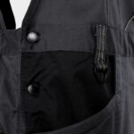 Работен полугащеризон PRISMA SPANDEX GREY/BLACK - Image 2