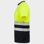 Сигнална тениска PRISMA HV YELLOW/BLACK - Image 4