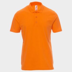 Тениска с яка PAYPER ROME ORANGE