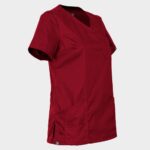 Дамска медицинска туника VICTORIA BORDEAUX - Image 3