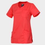 Дамска медицинска туника VICTORIA CORAL – удобно медицинско облекло за лекари и медицински персонал