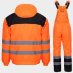Сигнален комплект COLLINS HV 2.0 ORANGE WINTER – работно облекло с високо качество и комфорт