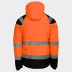 Сигнално софтшел яке PRISMA HV ORANGE – работно облекло с високо качество и комфорт