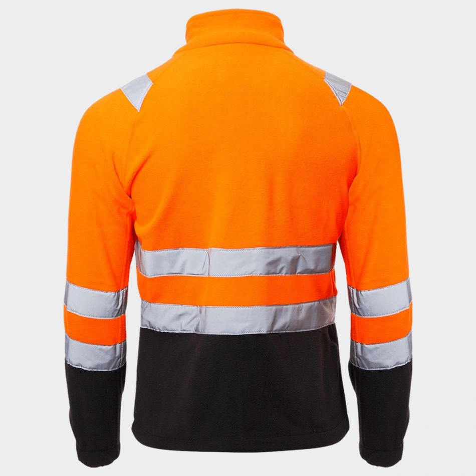 Сигнален суитшърт PRISMA HV ORANGE FLEECE – работно облекло с високо качество и комфорт Сигнален суитшърт PRISMA HV ORANGE FLEECE – работно облекло с високо качество и комфорт