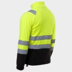 Сигнален суитшърт PRISMA HV YELLOW FLEECE – работно облекло с високо качество и комфорт