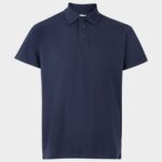 Тениска с яка VELILLA NAVY BLUE