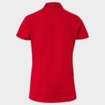 Дамска тениска с яка VELILLA RED – работно облекло с високо качество и комфорт