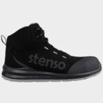 Работни обувки JETT BLACK ANKLE MF S3 – защитни работни обувки S3 за професионална употреба
