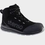 Работни обувки JETT BLACK ANKLE MF S3 – защитни работни обувки S3 за професионална употреба