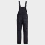 Работен полугащеризон REVOLT SOFTSHELL WINTER BLACK – работно облекло с високо качество и комфорт