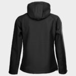 Дамско софтшел яке REEF BLACK – работно облекло с високо качество и комфорт