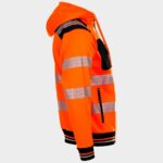 Сигнален суитшърт PRISMA HV 2.0 ORANGE – работно облекло с високо качество и комфорт
