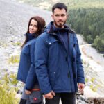 Дамска шуба MONTANA NAVY BLUE – работно облекло с високо качество и комфорт