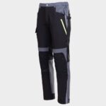 Работен панталон PRISMA SOFTSHELL 2.0 BLACK/GREY – работно облекло с високо качество и комфорт