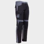 Работен панталон PRISMA SOFTSHELL 2.0 BLACK/GREY – работно облекло с високо качество и комфорт