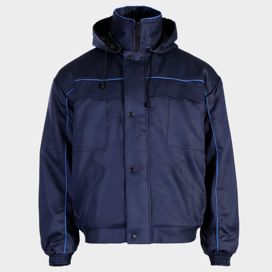 Работно яке ZETA5 COTTON BLUE – работно облекло с високо качество и комфорт Работно яке ZETA5 COTTON BLUE – работно облекло с високо качество и комфорт