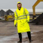 Наметало STORMER HV COAT YELLOW – работно облекло с високо качество и комфорт