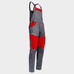 Работен полугащеризон EOS STRETCH RED/GREY – работно облекло с високо качество и комфорт Работен полугащеризон EOS STRETCH RED/GREY – работно облекло с високо качество и комфорт