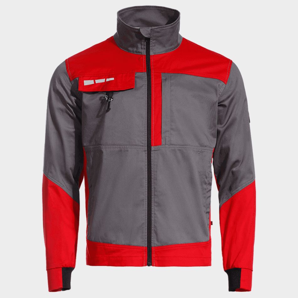 Работно яке EOS STRETCH RED/GREY – работно облекло с високо качество и комфорт Работно яке EOS STRETCH RED/GREY – работно облекло с високо качество и комфорт