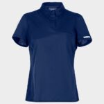 Дамска медицинска тениска CHEROKEE DARK BLUE WWE698 – удобно медицинско облекло за лекари и медицински персонал