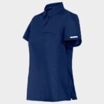 Дамска медицинска тениска CHEROKEE DARK BLUE WWE698 – удобно медицинско облекло за лекари и медицински персонал