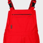 Работен полугащеризон PLUTON T/C RED – работно облекло с високо качество и комфорт