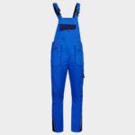 Работен полугащеризон PRISMA LIGHT STRETCH ROYAL BLUE/NAVY – работно облекло с високо качество и комфорт