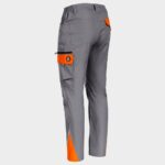 Работен панталон PRISMA LIGHT STRETCH GREY/ORANGE – работно облекло с високо качество и комфорт