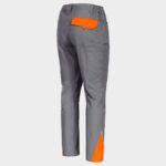 Работен панталон PRISMA LIGHT STRETCH GREY/ORANGE – работно облекло с високо качество и комфорт