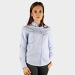 Дамска риза MARON LIGHT BLUE – работно облекло с високо качество и комфорт