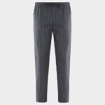 Панталон за готвачи ENRICO GREY STRIPE – професионално облекло за хотели, ресторанти и обслужване