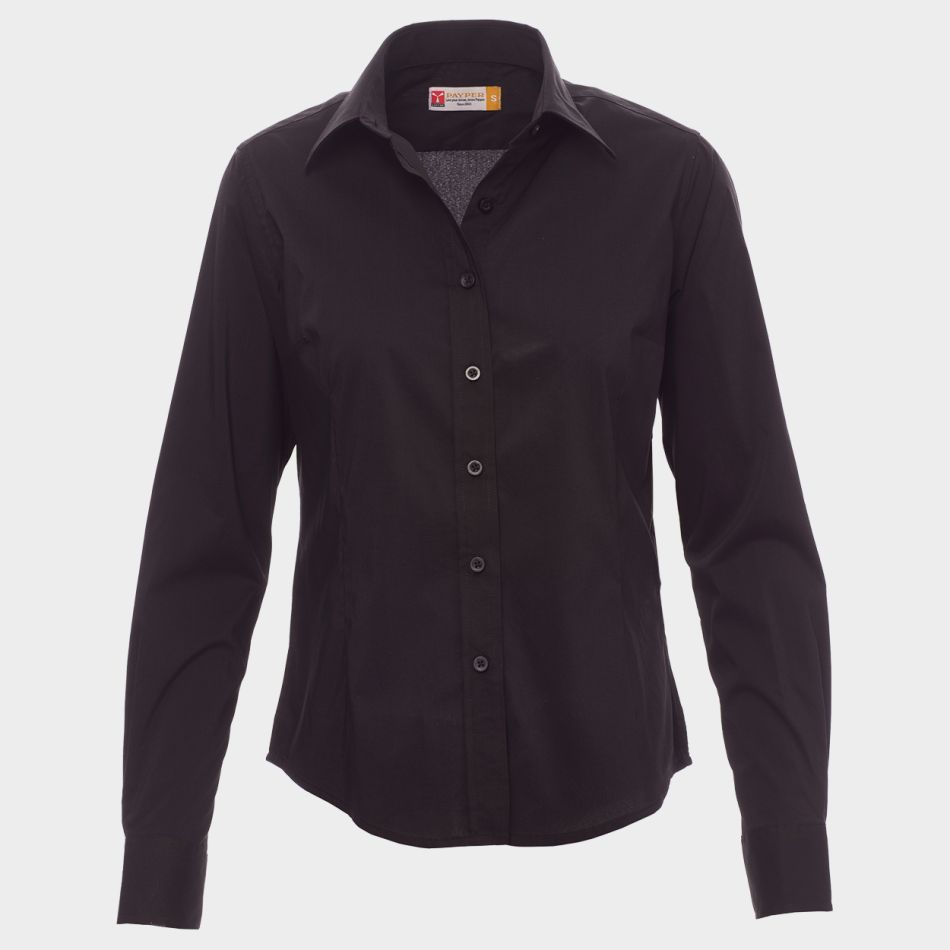 22f489d490aaabc5d8b11211b5f7f350_118105-0.jpg Дамска риза PAYPER IMAGE BLACK - Image 1